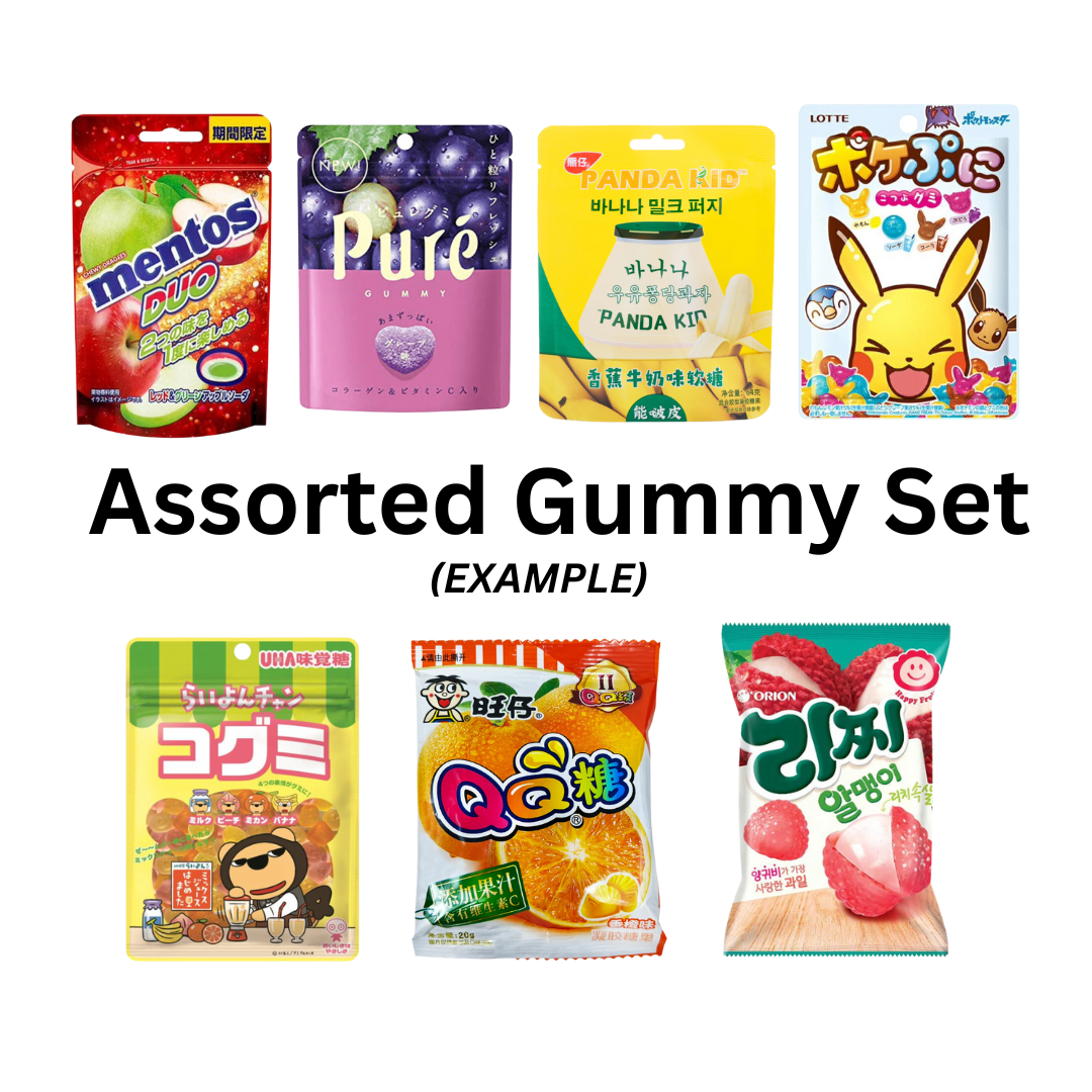 Asian Gummy/Candy Set – OMG Crunch Box