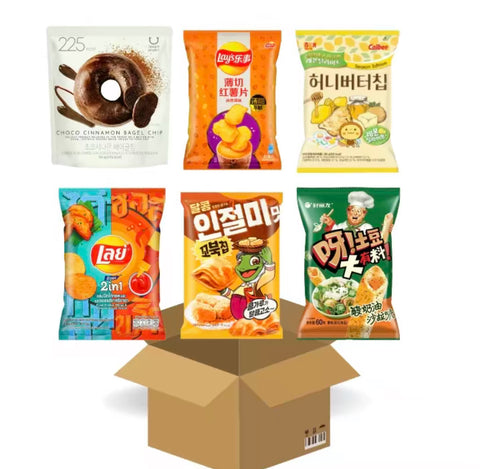 Assorted Asian Chip Bundle Set